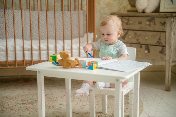 Изображение товара Стул детский Polini Kids Simple 105 S (натуральный)