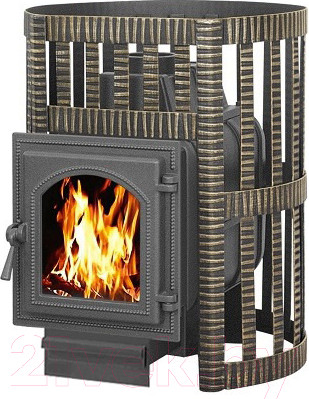 Изображение товара Печь-каменка Везувий Легенда Ковка 16 (270) (без выносного туннеля)