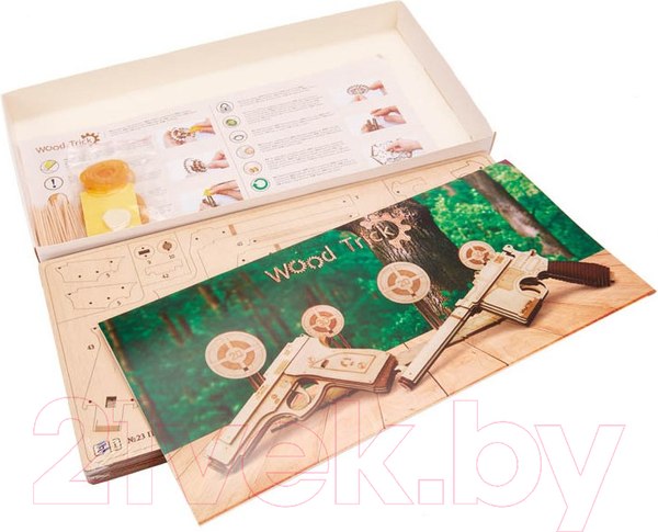 Изображение товара Набор игрушечного оружия Wood Trick Набор пистолетов / 1234-10-21