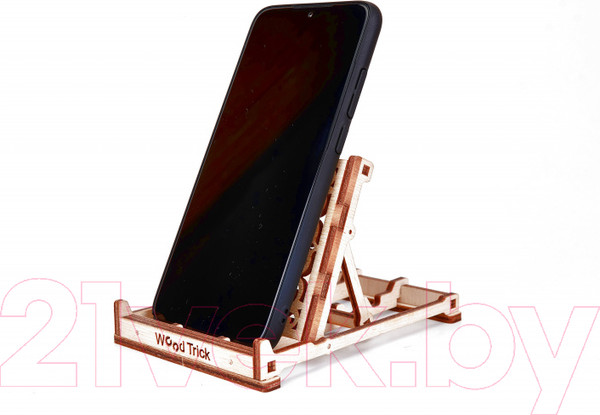 Изображение товара Держатель для смартфонов Wood Trick Подставка для телефона / 1234-W17