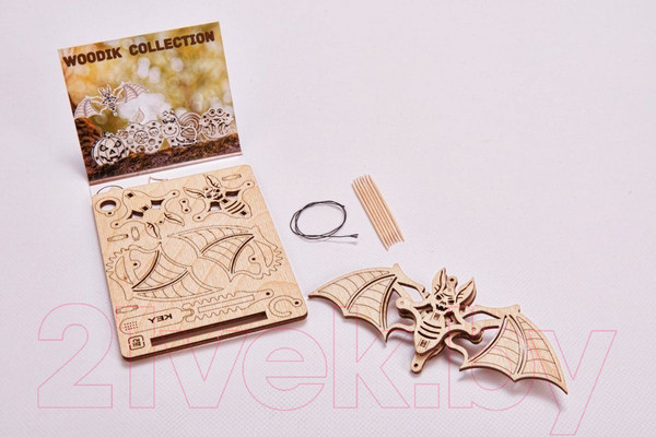Изображение товара Конструктор Wood Trick Вудик Летучая мышь / 1234-W5