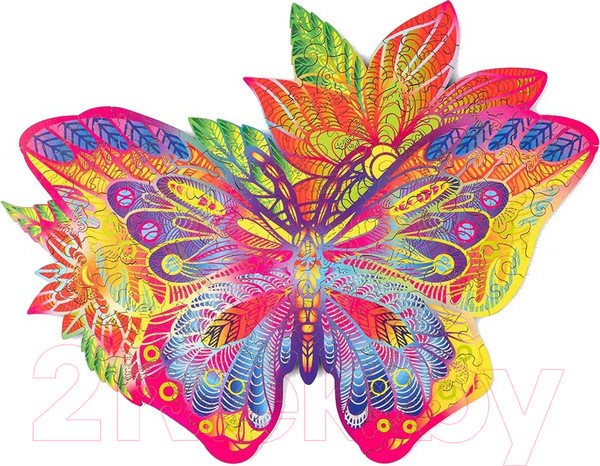 Изображение товара Пазл Wood Trick Драгоценная бабочка / WT-00052