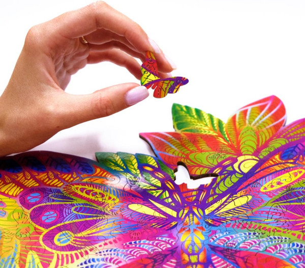 Изображение товара Пазл Wood Trick Драгоценная бабочка / WT-00052