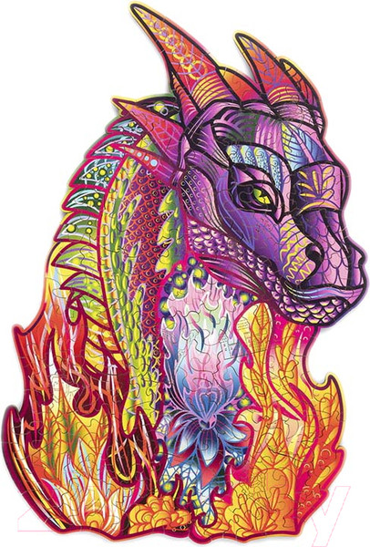 Изображение товара Пазл Wood Trick Волшебный Дракон / WT-00057