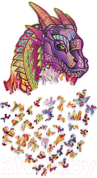 Изображение товара Пазл Wood Trick Волшебный Дракон / WT-00057