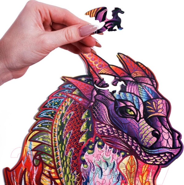 Изображение товара Пазл Wood Trick Волшебный Дракон / WT-00057