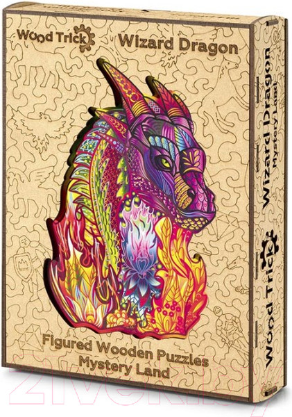 Изображение товара Пазл Wood Trick Волшебный Дракон / WT-00057