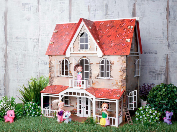 Изображение товара Кукольный домик Lemmo Домик для кукол Венеция / 00-60