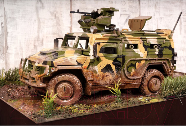 Изображение товара Автомобиль игрушечный Lemmo Бронеавтомобиль Лигер / 01-48