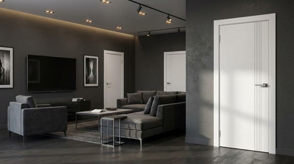 Изображение товара Дверь межкомнатная Юни Эмаль ПГ 23 80x200 (белый)