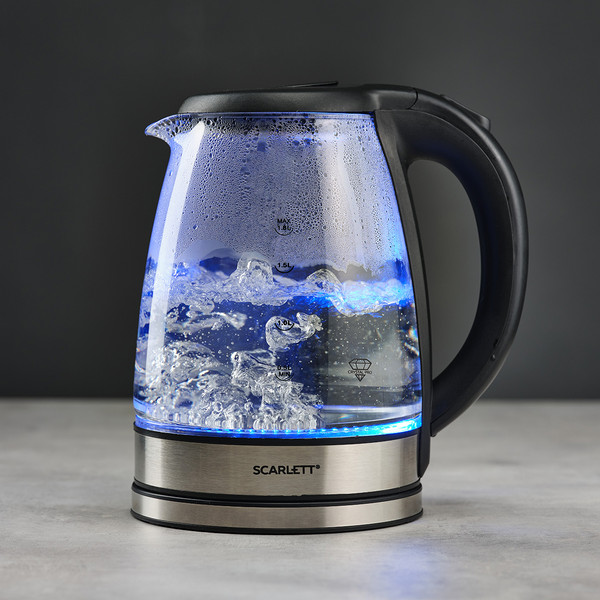 Изображение товара Электрочайник Scarlett SC-EK27G88 (черный)