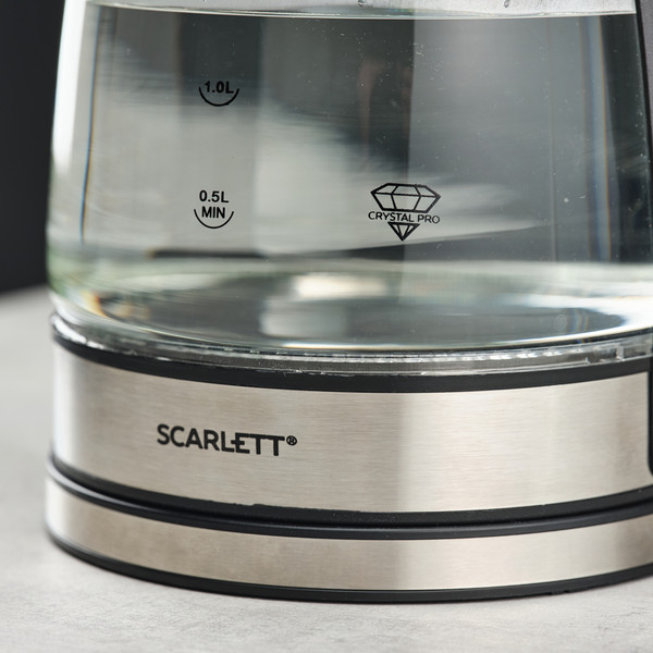 Изображение товара Электрочайник Scarlett SC-EK27G88 (черный)