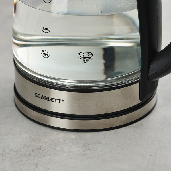 Изображение товара Электрочайник Scarlett SC-EK27G88 (черный)