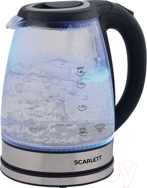 Изображение товара Электрочайник Scarlett SC-EK27G88 (черный)