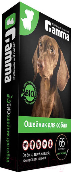 Изображение товара Ошейник от блох Gamma Для собак от внешних паразитов / 12302004