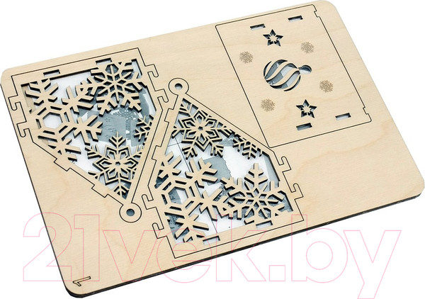 Изображение товара Кукольный домик Древо Игр Домик Снежинка / DI-C005