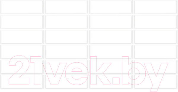 Изображение товара Панель ПВХ Grace Плитка Белая (955x480x3.5мм)