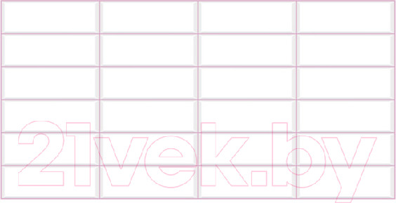 Изображение товара Панель ПВХ Grace Плитка Розовый шов (955x480x3.5мм)