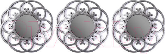 Изображение товара Комплект зеркал декоративных MONAMI 080-3 (серебристый)