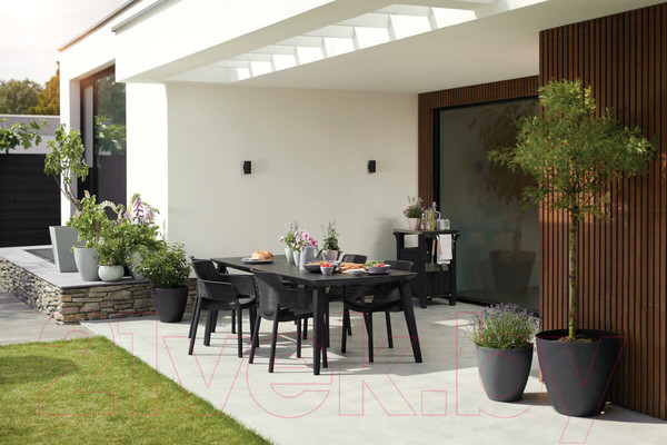 Изображение товара Стул пластиковый Keter Elisa / 246189 (графит)