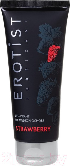 Изображение товара Лубрикант-гель Erotist Lubricants на водной основе Strawberry / 541405 (100мл)
