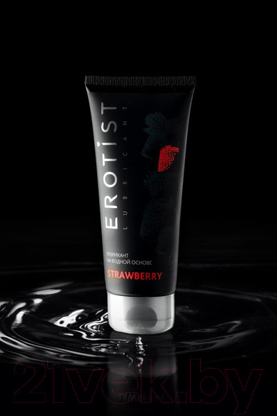 Изображение товара Лубрикант-гель Erotist Lubricants на водной основе Strawberry / 541405 (100мл)