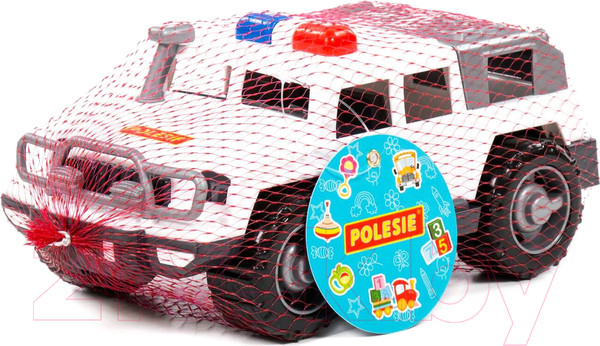 Изображение товара Автомобиль игрушечный Полесье Джип патрульный Разведчик / 79190