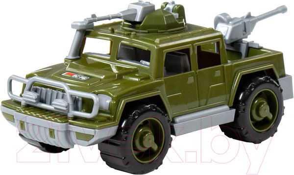 Изображение товара Автомобиль игрушечный Полесье Пикап военный Разведчик / 79169