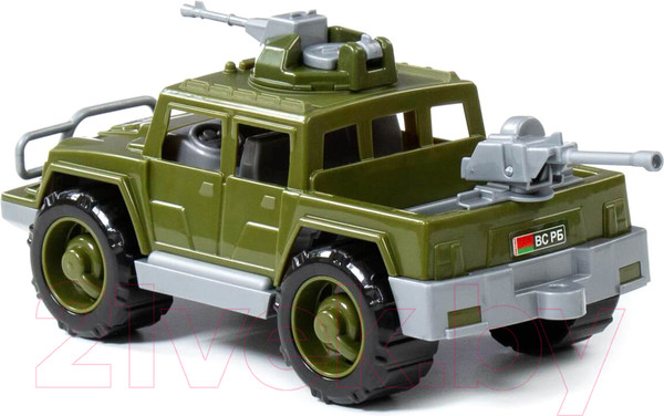Изображение товара Автомобиль игрушечный Полесье Пикап военный Разведчик / 79169
