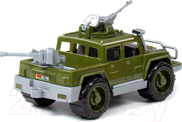 Изображение товара Автомобиль игрушечный Полесье Пикап военный Разведчик / 79169