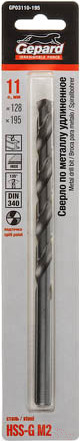 Изображение товара Сверло Gepard P03110-195