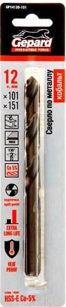 Изображение товара Сверло Gepard GP14120-151