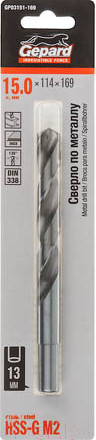 Изображение товара Сверло Gepard GP03151-169
