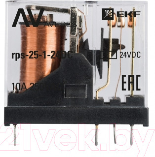 Изображение товара Реле промежуточное EKF Averes Rps-25-1-24DC
