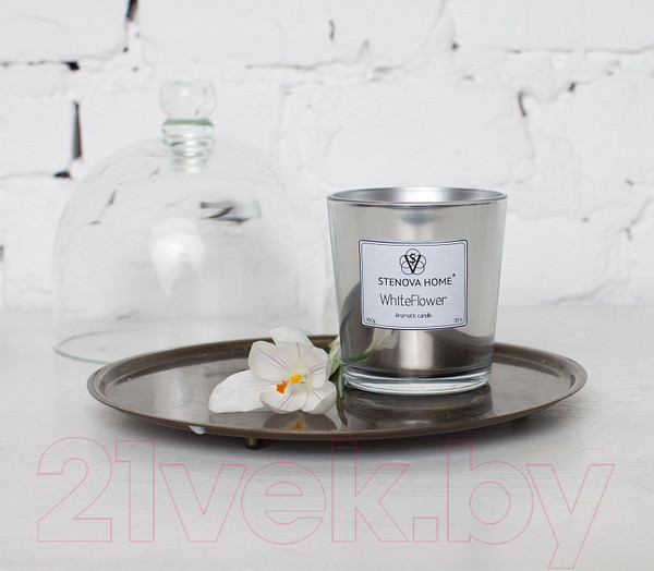 Изображение товара Свеча Stenova Home White Flowers 811022