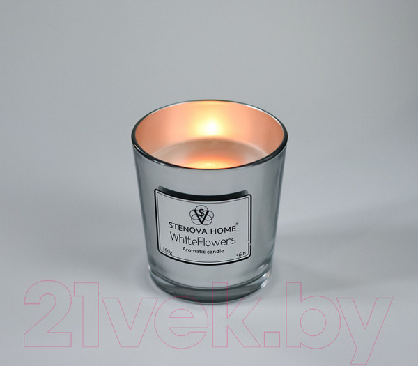 Изображение товара Свеча Stenova Home White Flowers 811022
