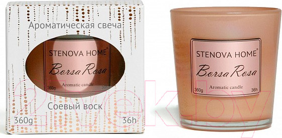 Изображение товара Свеча Stenova Home BorsaRossa 811052