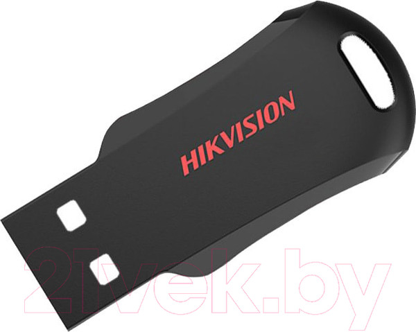 Изображение товара USB flash накопитель Hikvision 64GB / HS-USB-M200R/64G (красный/черный)