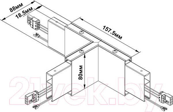 Изображение товара Потолочный светильник Novotech Iter 135118 (без драйвера, белый)