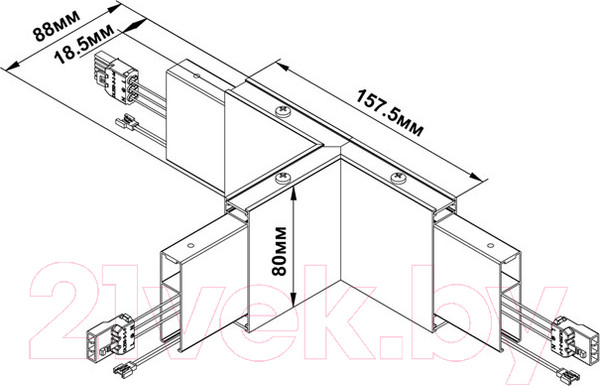 Изображение товара Потолочный светильник Novotech Iter 135117 (без драйвера, черный)