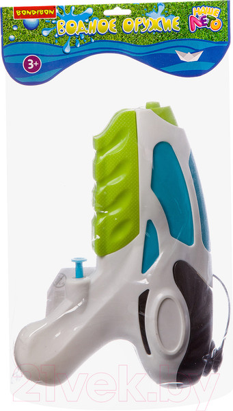 Изображение товара Бластер игрушечный Bondibon Водный пистолет. Наше лето / ВВ2843