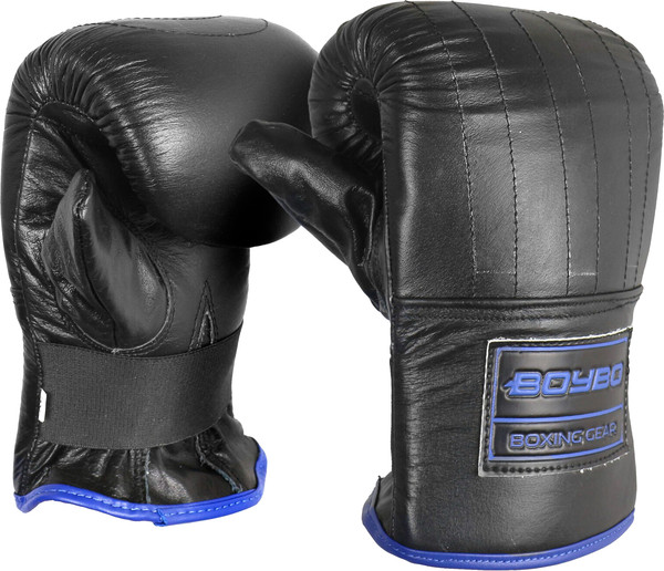 Изображение товара Боксерские перчатки BoyBo Rage / BGS350 (S, черный/синий)