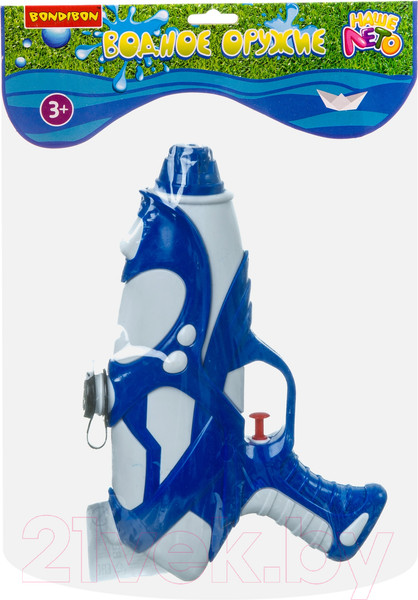 Изображение товара Бластер игрушечный Bondibon Водный пистолет. Наше лето / ВВ4371