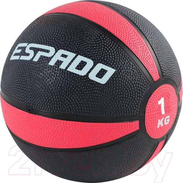 Изображение товара Медицинбол Espado ES2601 (1кг, красный)