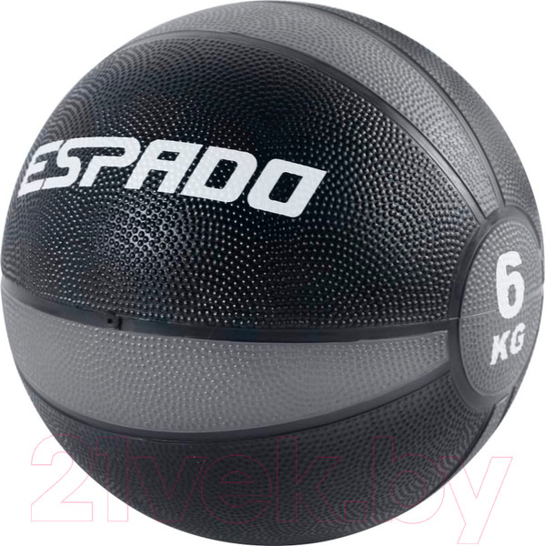 Изображение товара Медицинбол Espado ES2601 (6кг, серый)