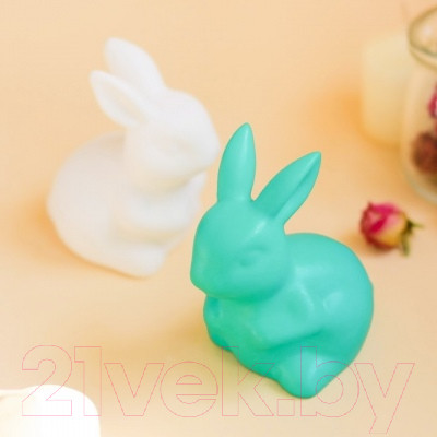 Изображение товара Статуэтка Нашы майстры Зайчонок / 3002 (декорированная)