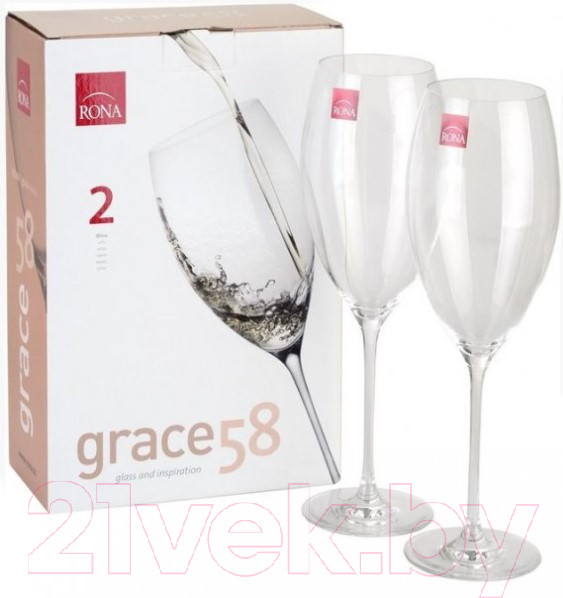 Изображение товара Набор бокалов Rona Grace 58 6835/580 (2шт)