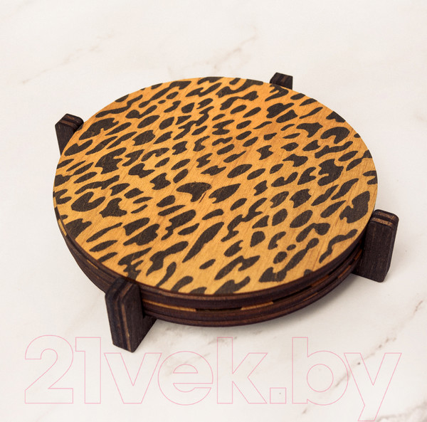 Изображение товара Подставка под горячее Woodary 3102 (4шт)