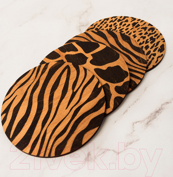 Изображение товара Подставка под горячее Woodary 3102 (4шт)