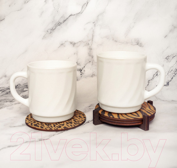 Изображение товара Подставка под горячее Woodary 3102 (4шт)